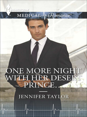 cover image of One More Night with Her Desert Prince . . .